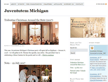 Tablet Screenshot of juventutemmichigan.com